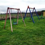 Equipment at Barnstone play area