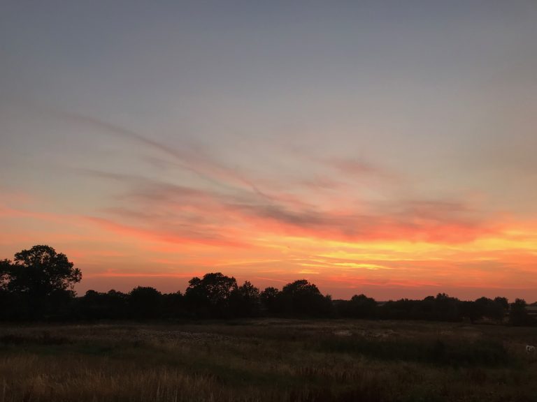 Sunsets from Barnstone taken by Heather Whitaker